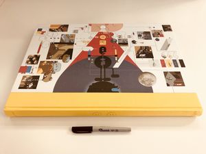 The cover of Chris Ware’s enormous new book, “Monograph.”