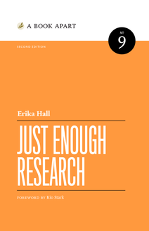 Just Enough Research book cover