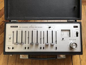 Sony MX-12 six-channel stereo mic mixer