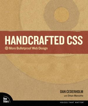 Handcrafted CSS book cover