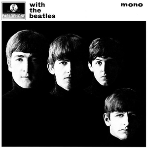 With the Beatles album cover