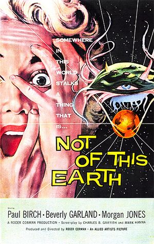 Not of This Earth (1957) poster
