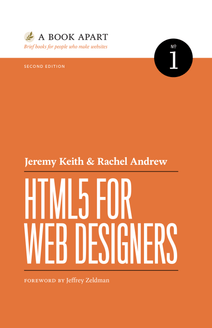 HTML5 for Web Designers book cover
