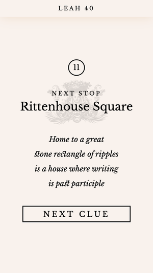 Screenshot from the Leah 40 web app